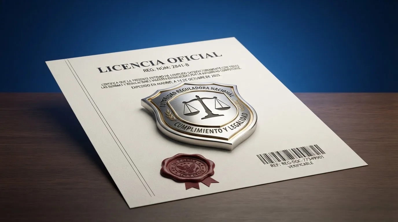 El logotipo oficial de la DGOJ junto a un documento con el sello del BOE y la referencia al RD 520/2026