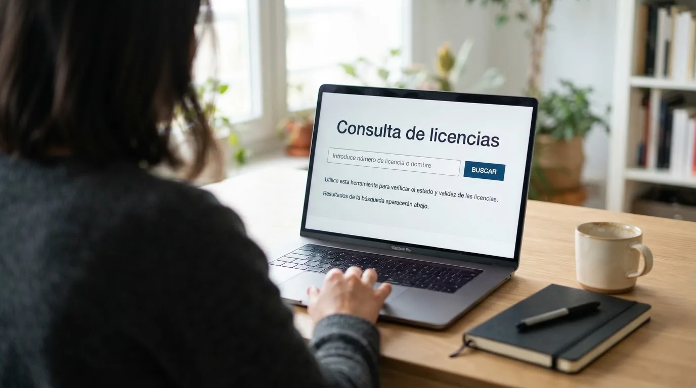 Pantalla del buscador oficial de operadores con licencia de la DGOJ en ordenacionjuego.es